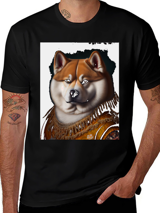 Akita Dog Art T-Shirt