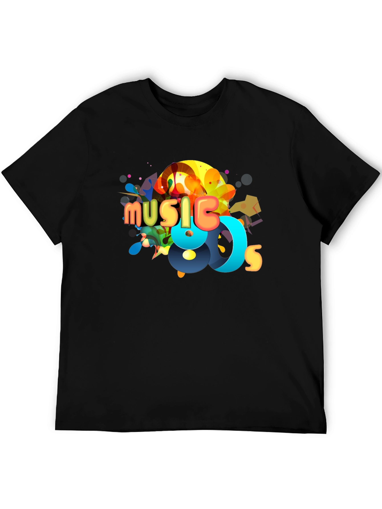 Music 80s Graphic Tee - Retro Style
