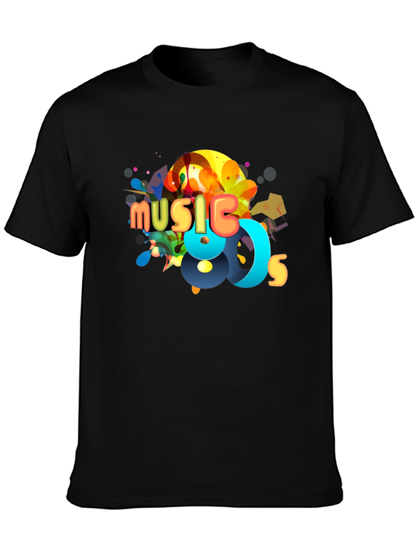 Music 80s Graphic Tee - Retro Style