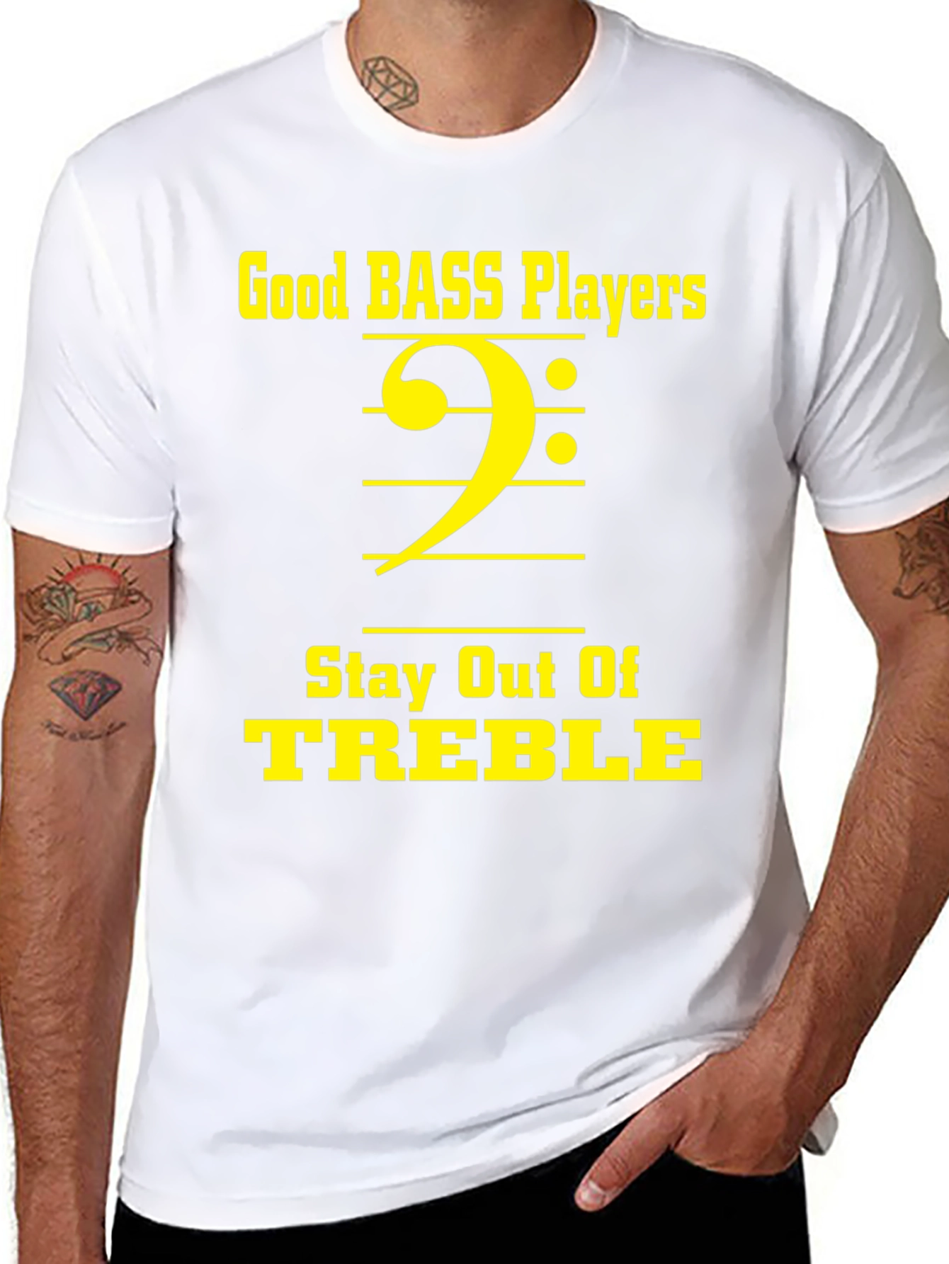 Good Bass Players T-Shirt - Music Lover Tee