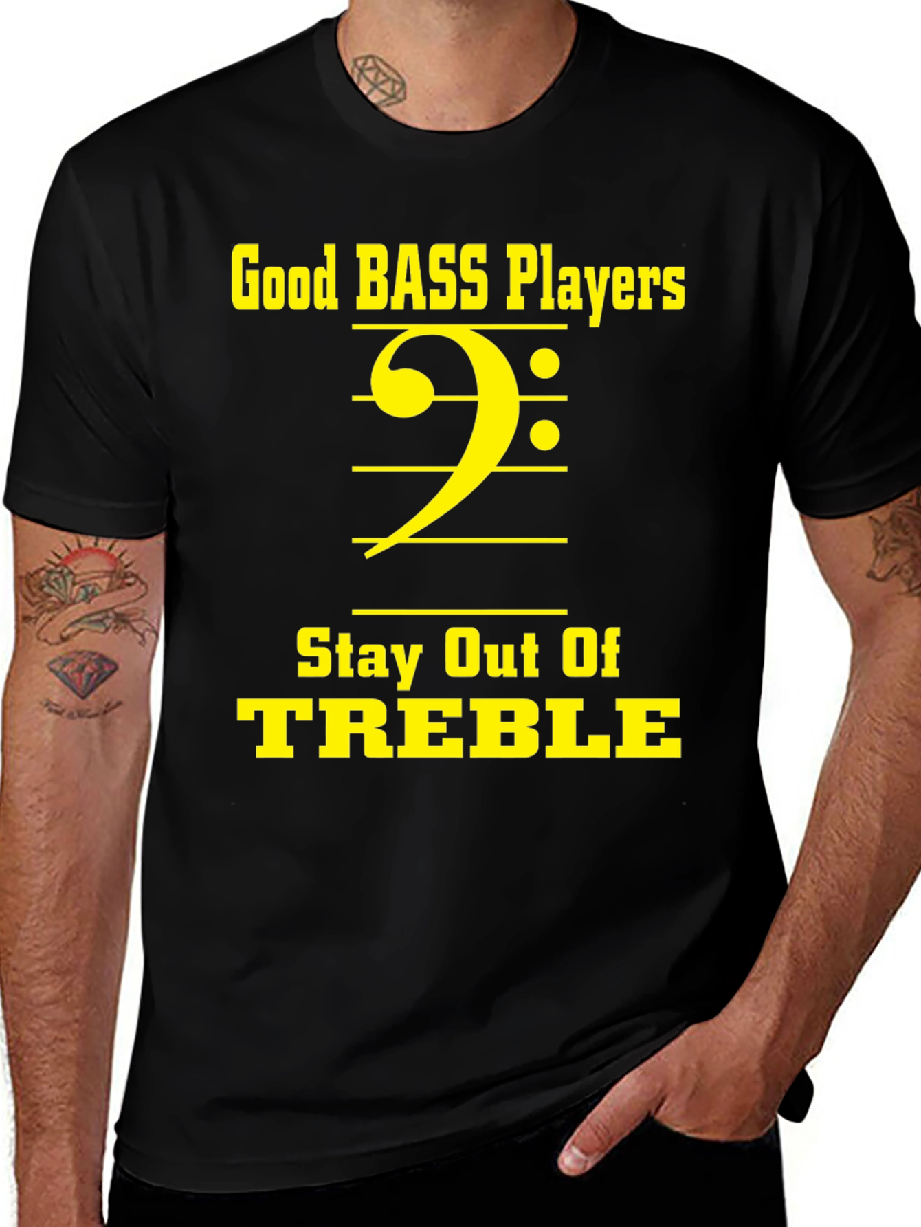 Good Bass Players T-Shirt - Music Lover Tee