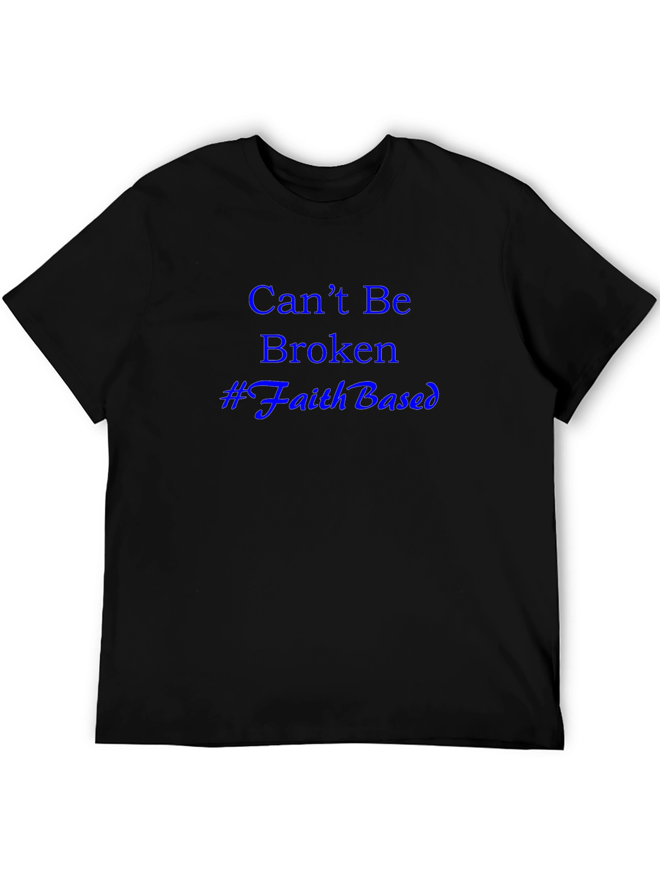 Faith-Based Black T-Shirt