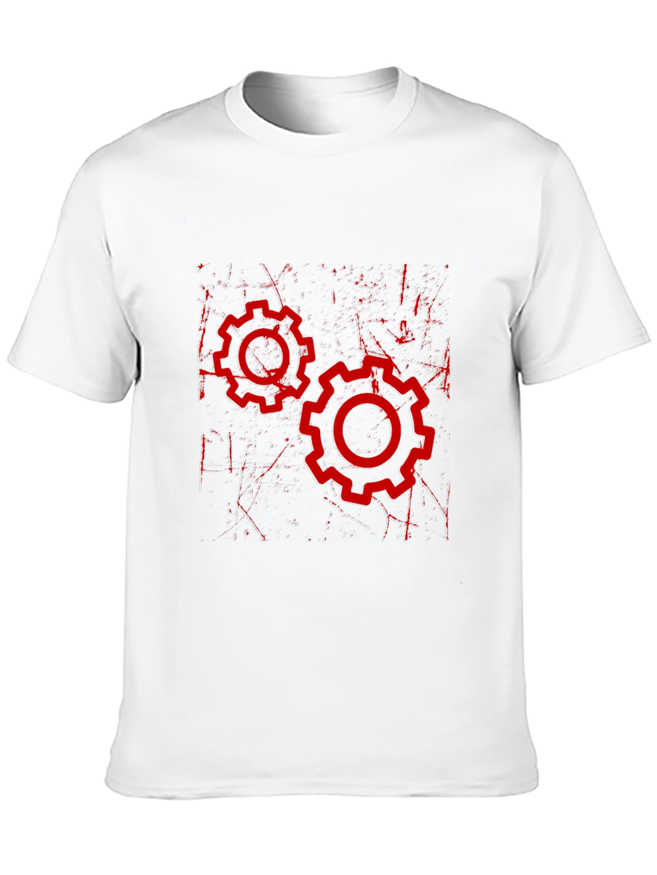 Gear Graphic Black T-Shirt