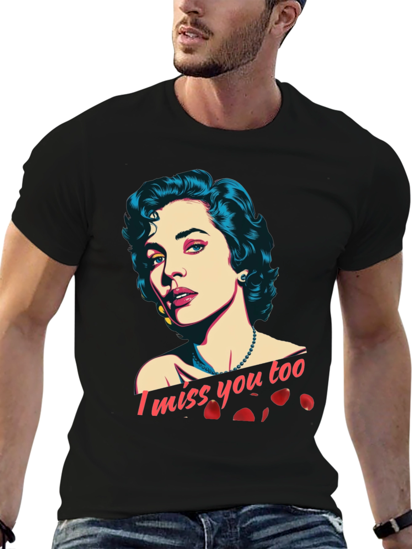 I Miss You Too Graphic T-Shirt