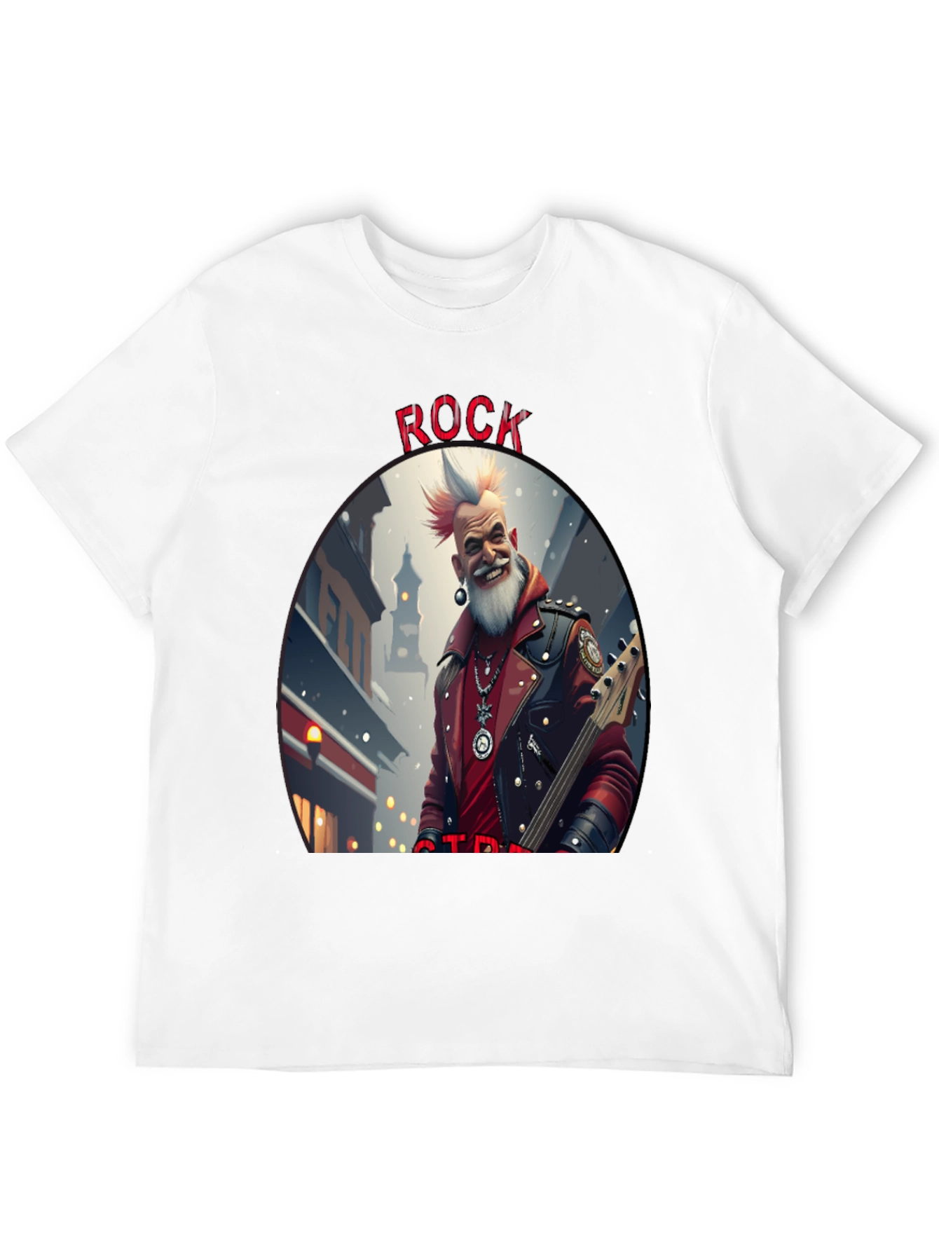 Rockstar Graphic Tee - Mens Black T-Shirt