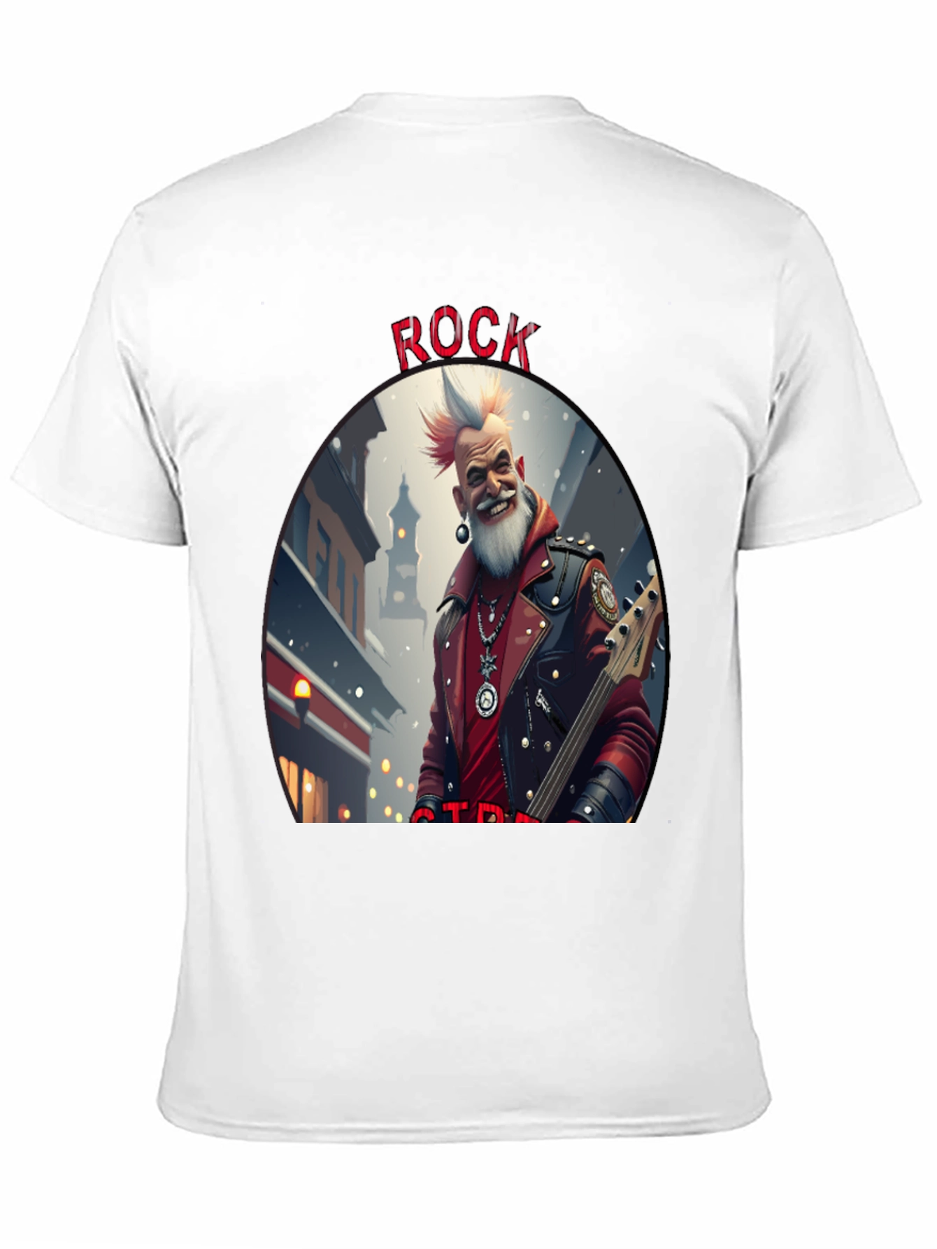 Rockstar Graphic Tee - Mens Black T-Shirt