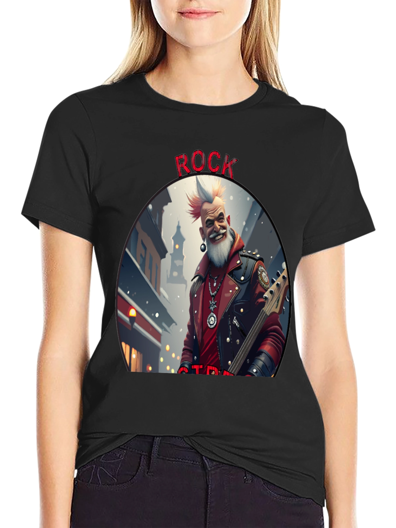 Rockstar Graphic Tee - Mens Black T-Shirt