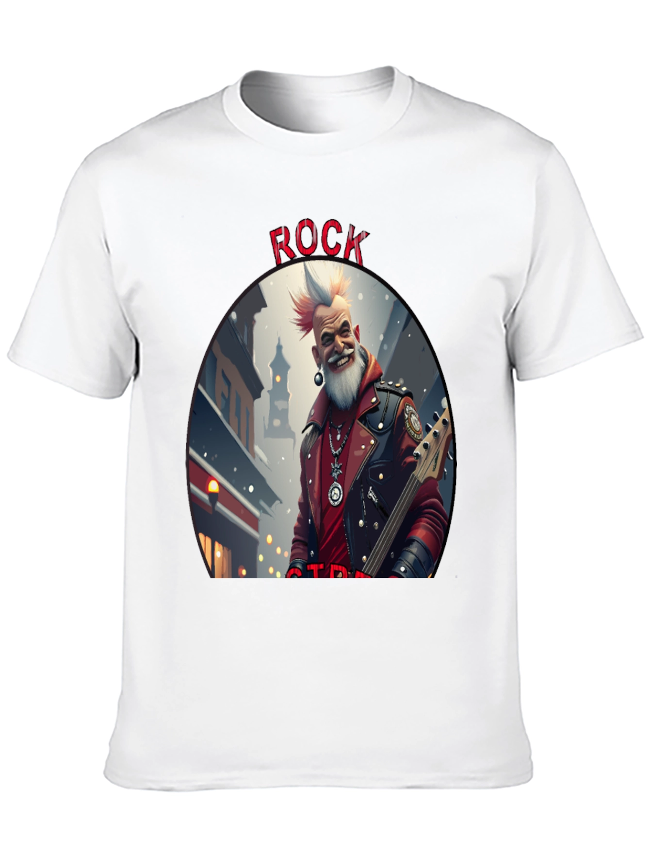 Rockstar Graphic Tee - Mens Black T-Shirt
