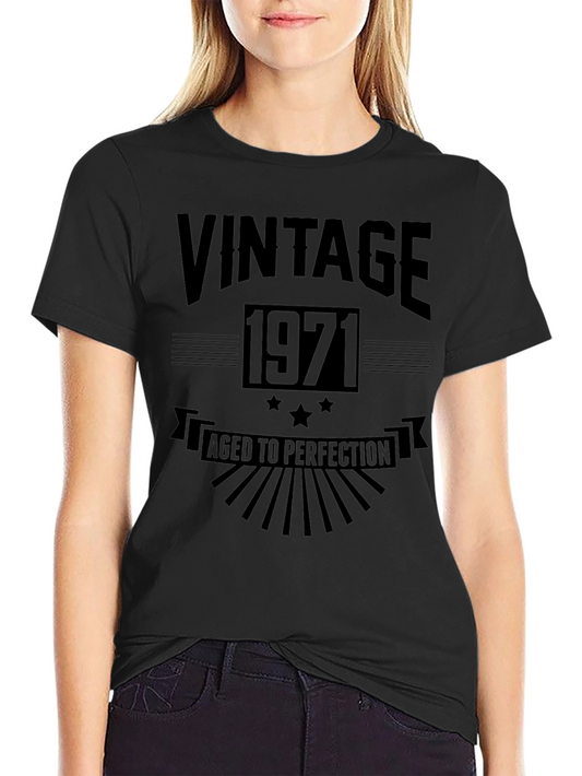 Vintage 1971 Aged to Perfection T-Shirt