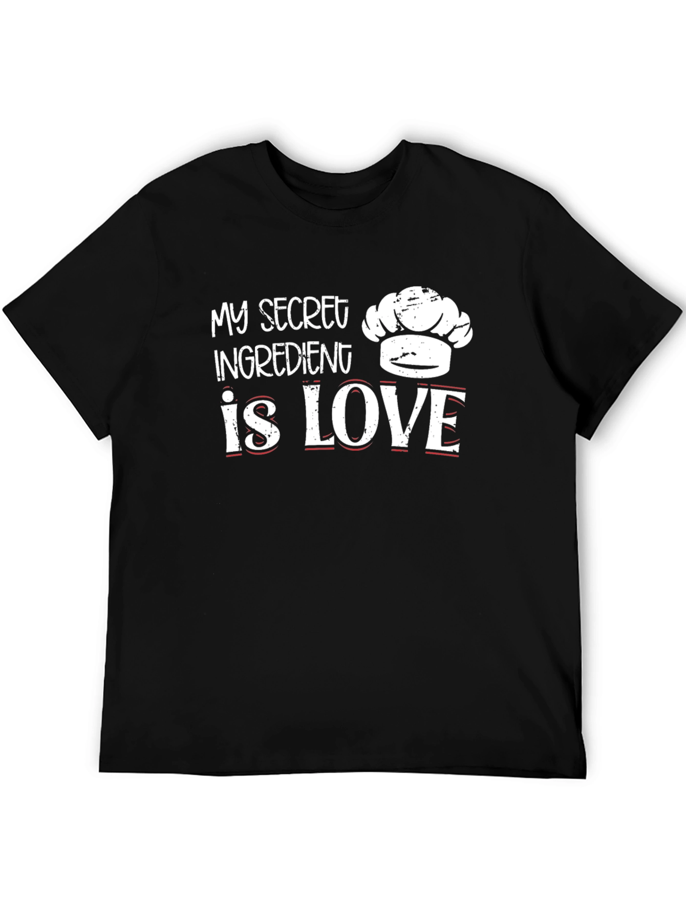 Secret Ingredient is Love Chefs Hat T-Shirt