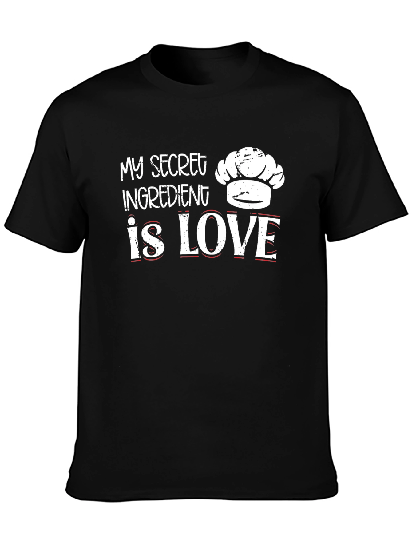 Secret Ingredient is Love Chefs Hat T-Shirt