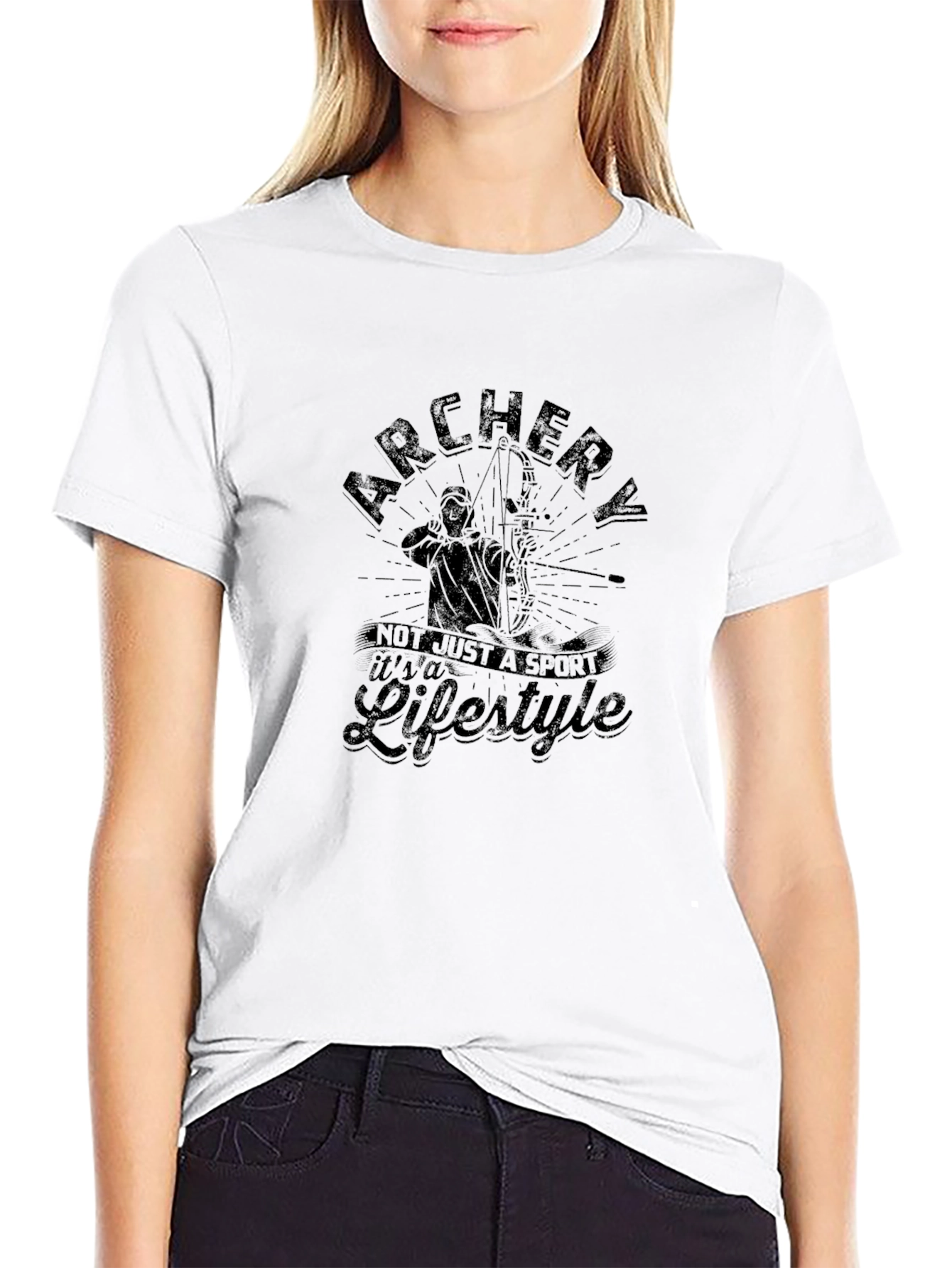 Archery Lifestyle Black T-Shirt