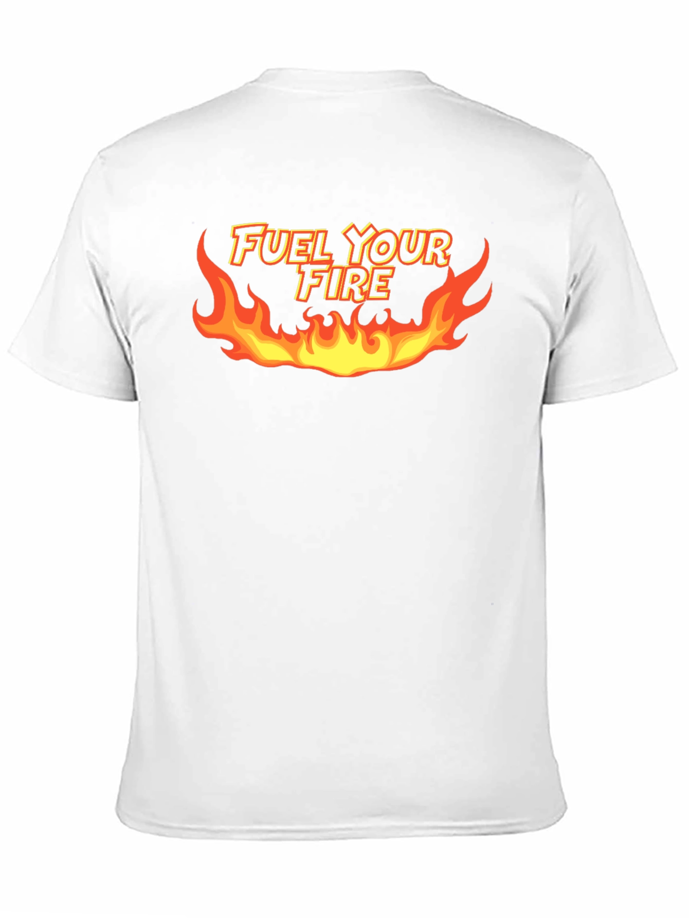 Fuel Your Fire Graphic T-Shirt - Bold Black Tee