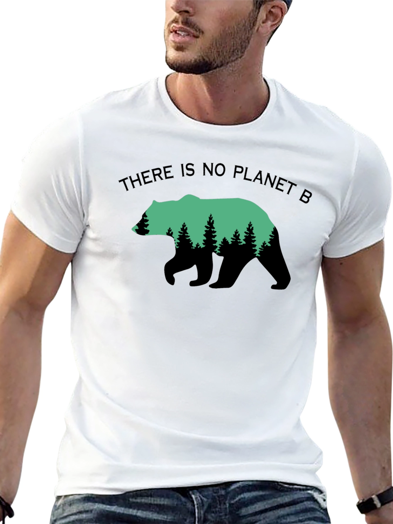 Eco Bear T-Shirt - There is no Planet B