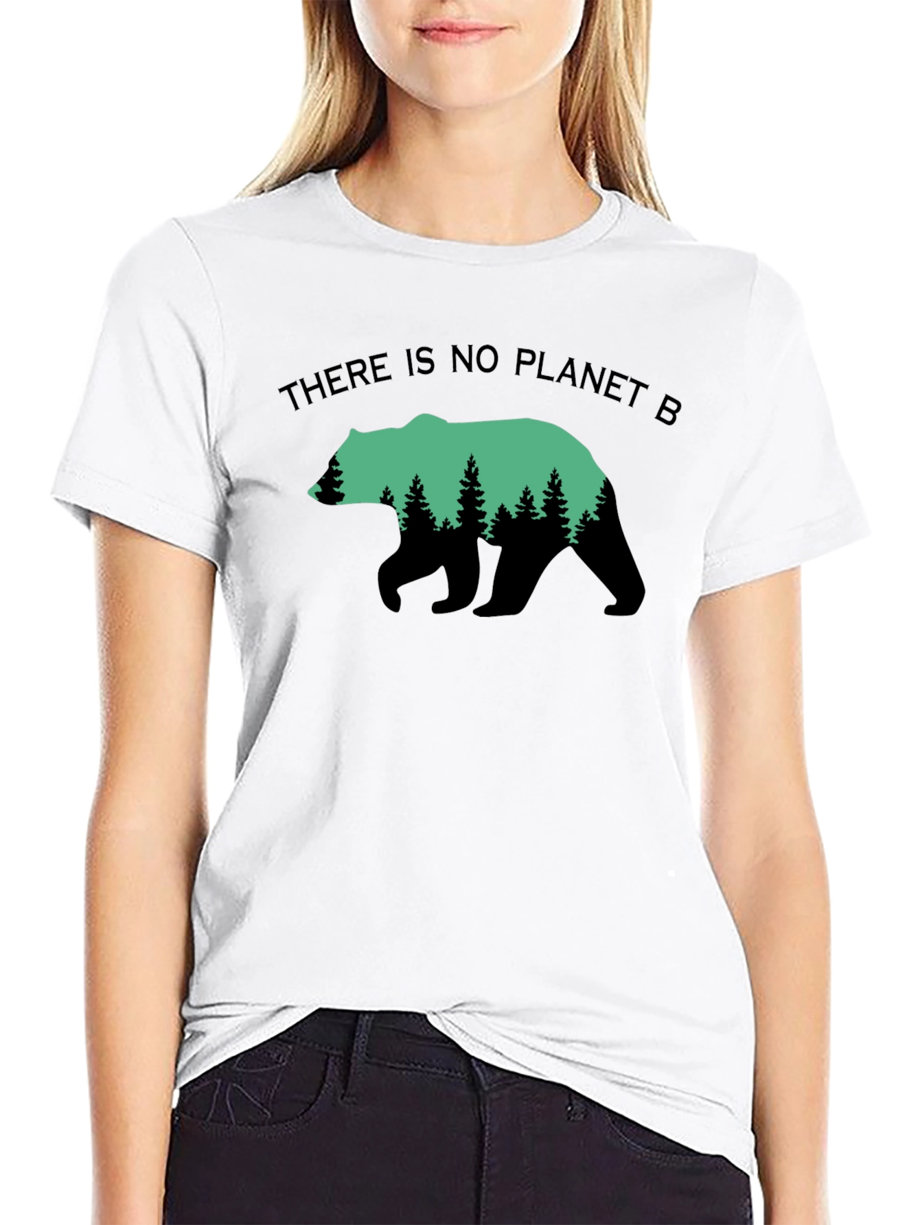 Eco Bear T-Shirt - There is no Planet B