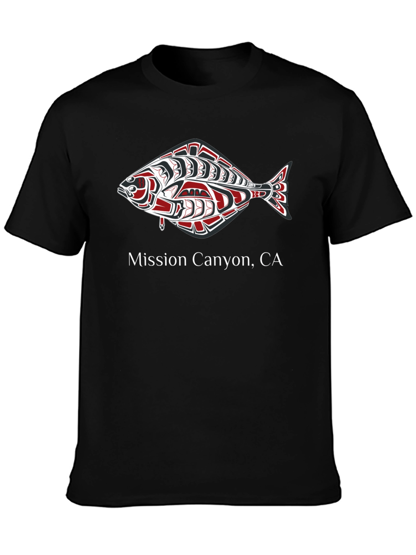 Mission Canyon Fish Graphic T-Shirt