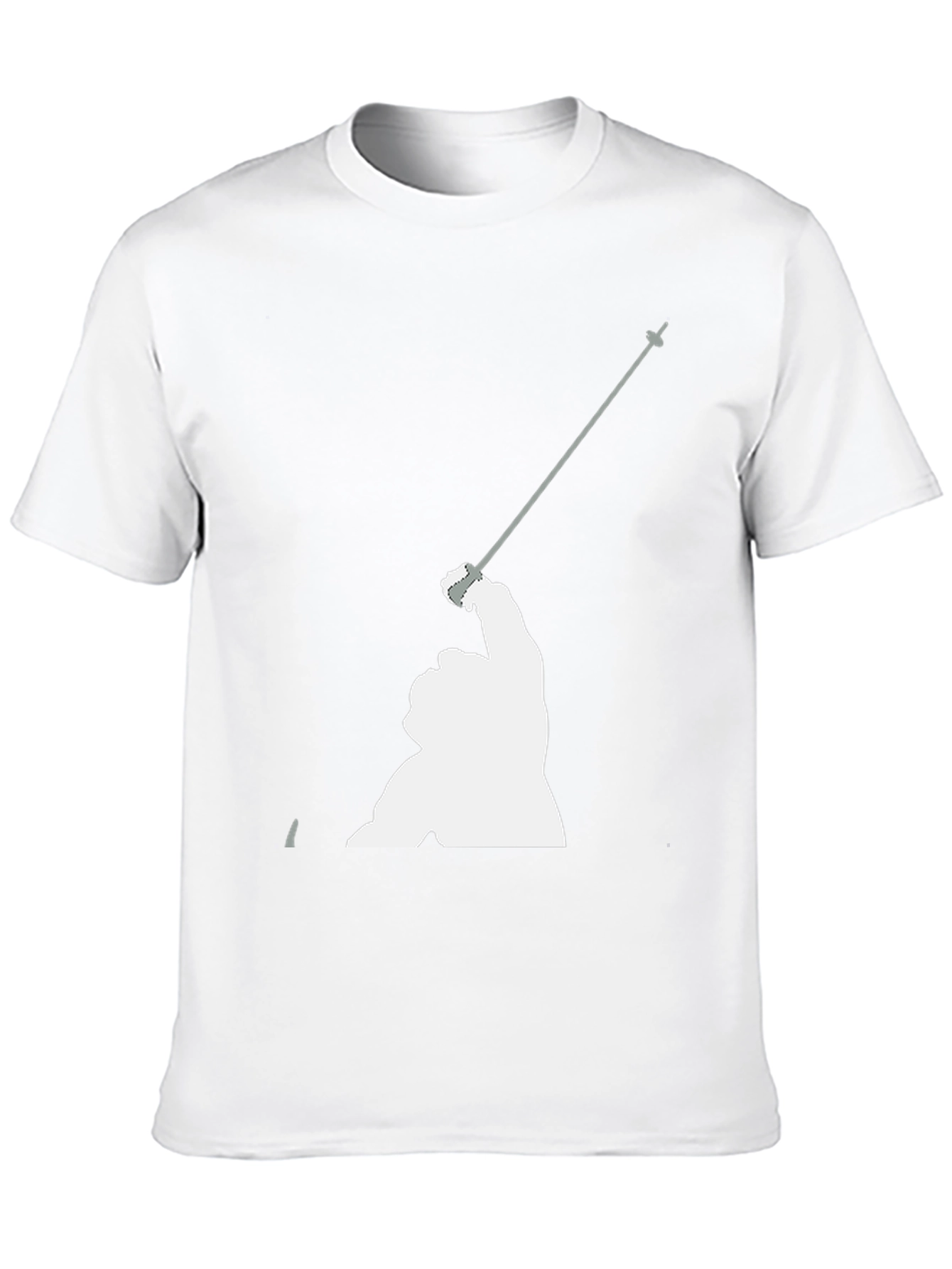 Fencing Graphic T-Shirt - Sporty Black Tee