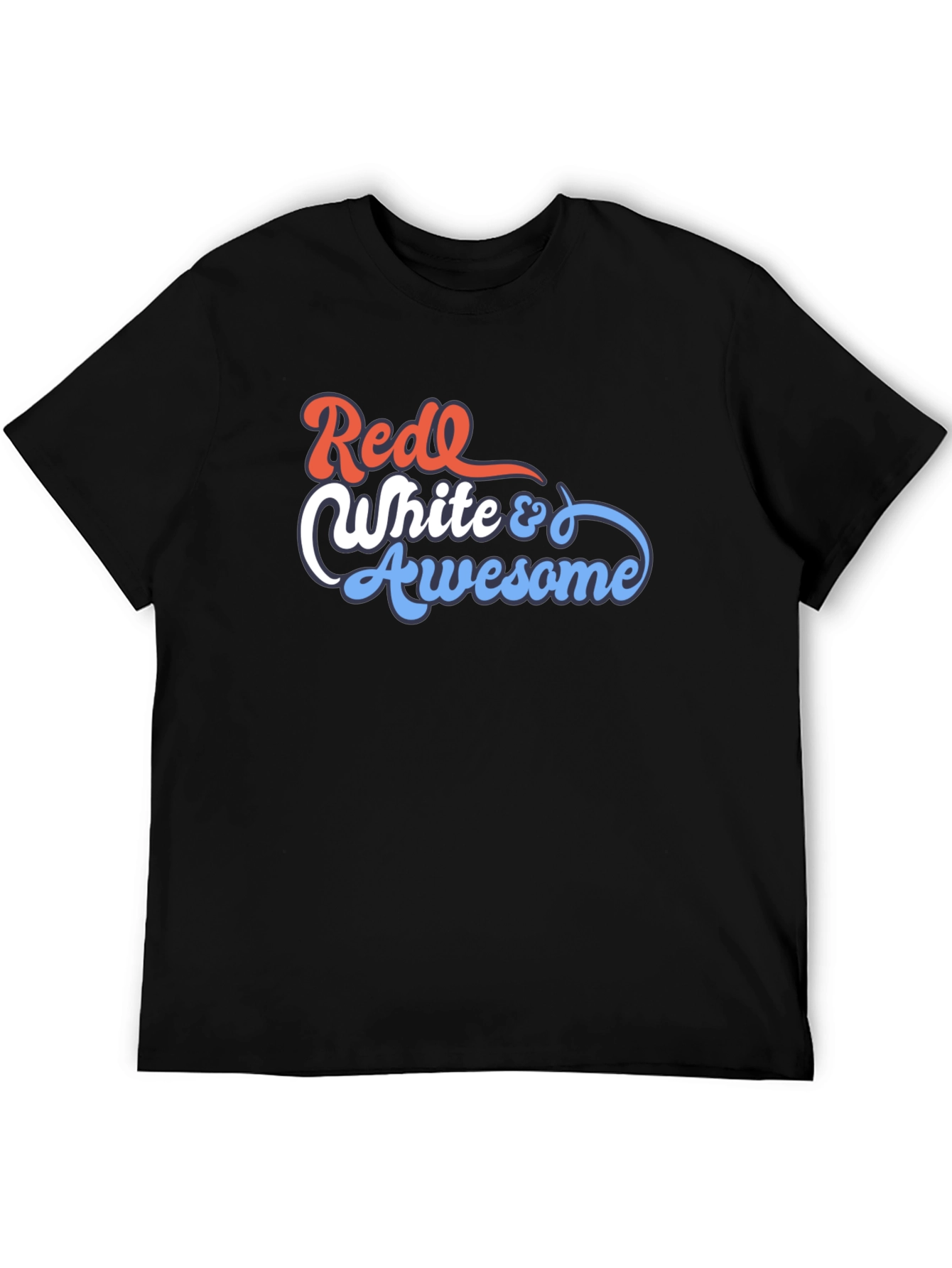 Red White & Awesome Graphic Tee