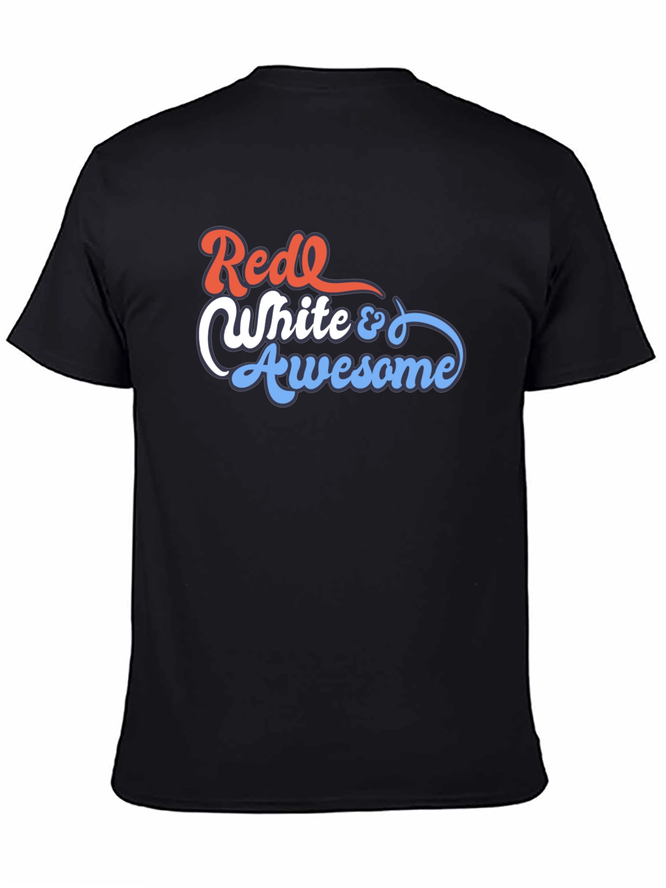 Red White & Awesome Graphic Tee
