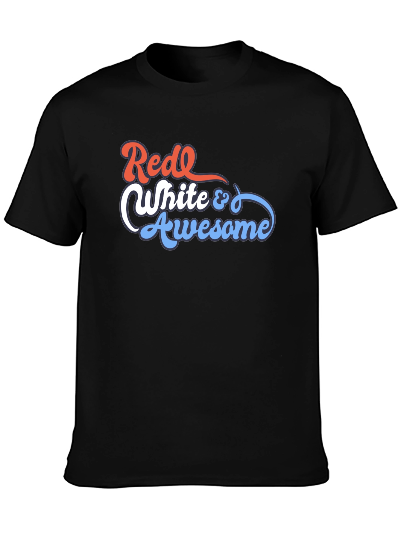 Red White & Awesome Graphic Tee