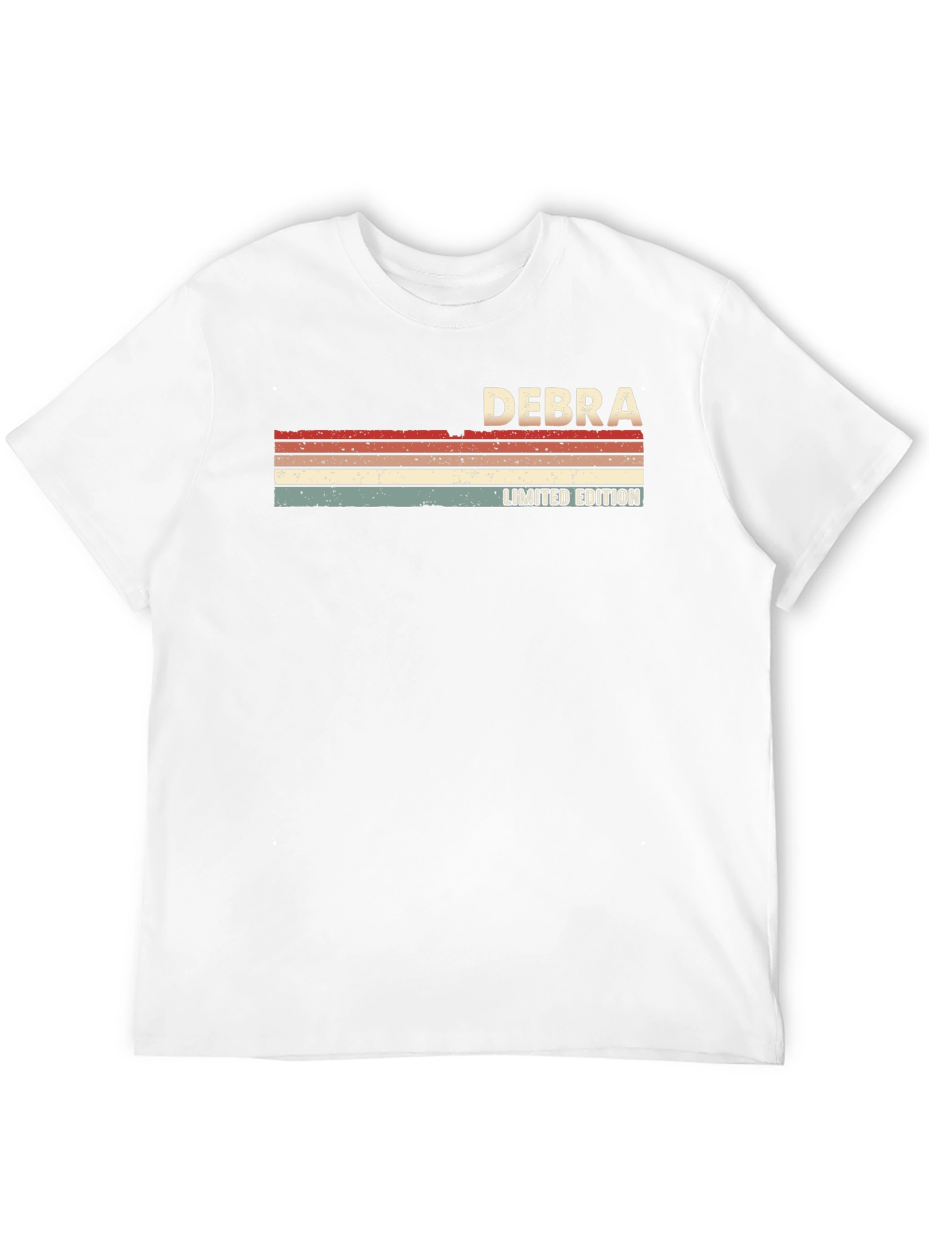 Debra Limited Edition Retro Style Black T-Shirt