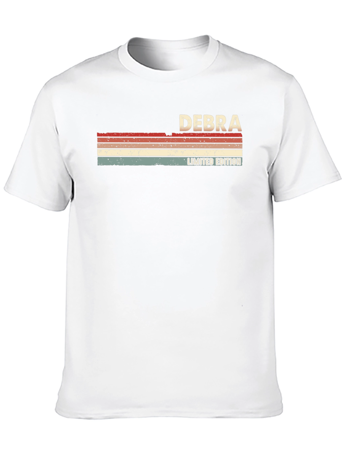 Debra Limited Edition Retro Style Black T-Shirt