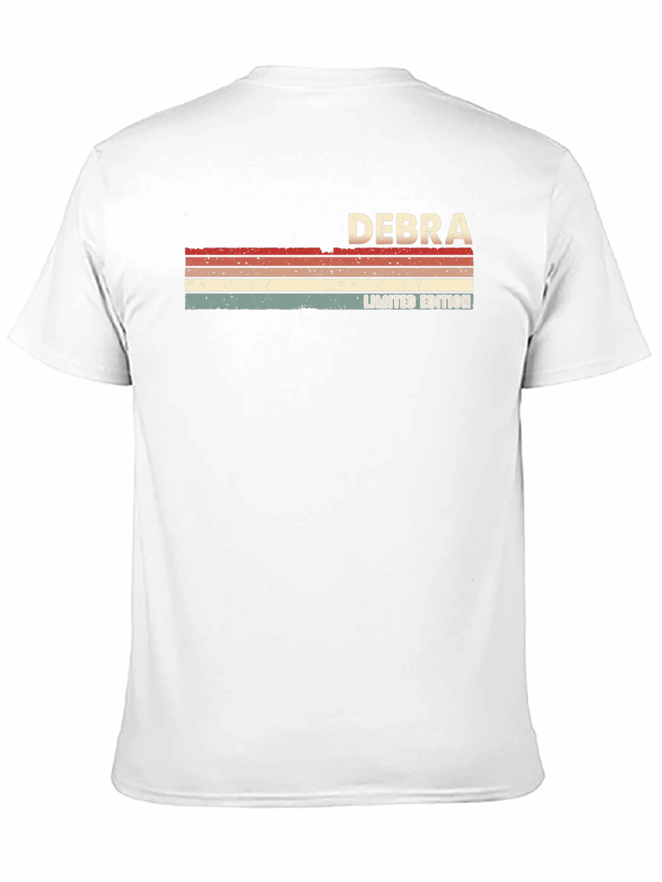 Debra Limited Edition Retro Style Black T-Shirt