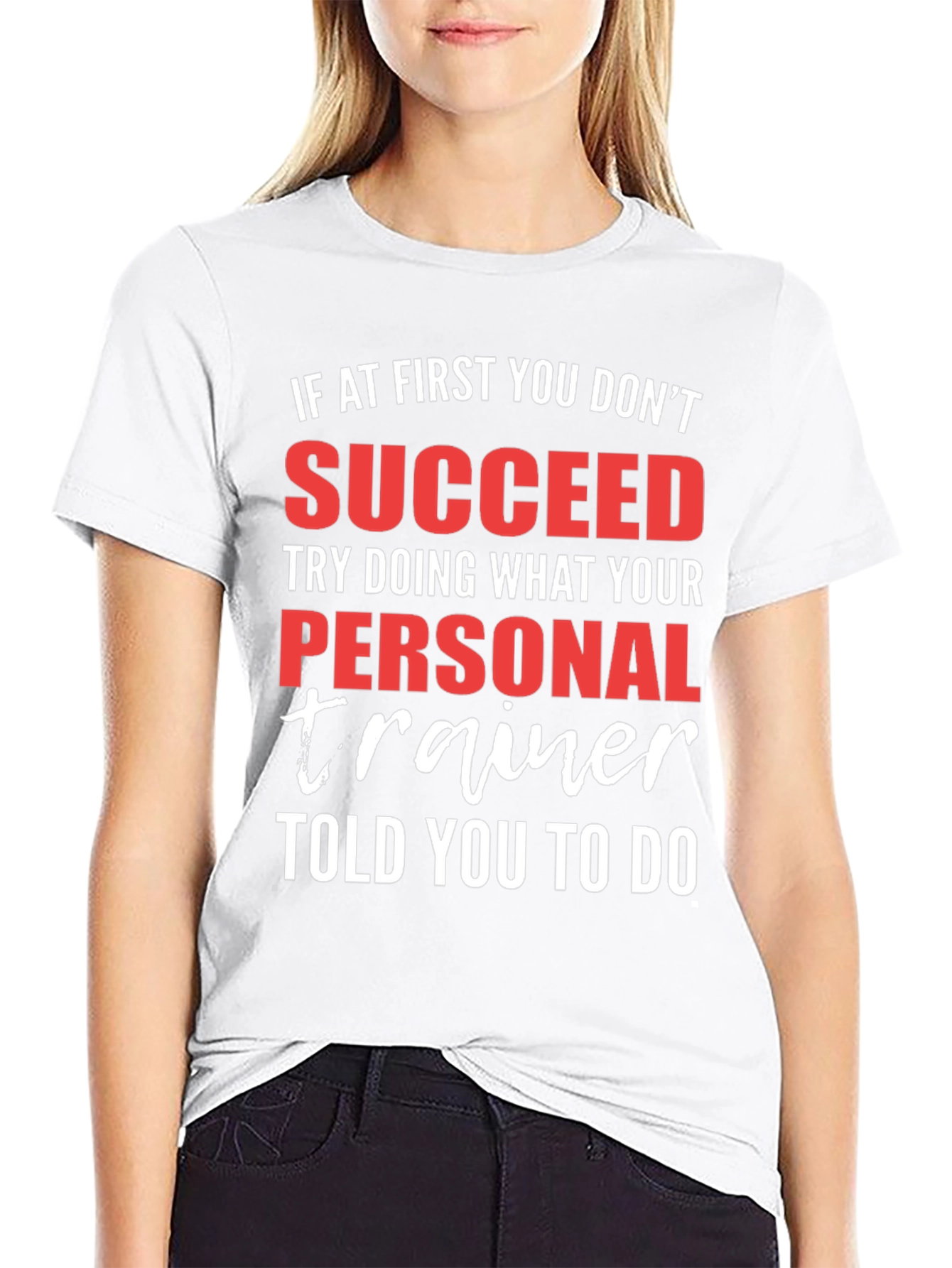 Personal Trainer Gym T-Shirt - Motivational Fitness Tee