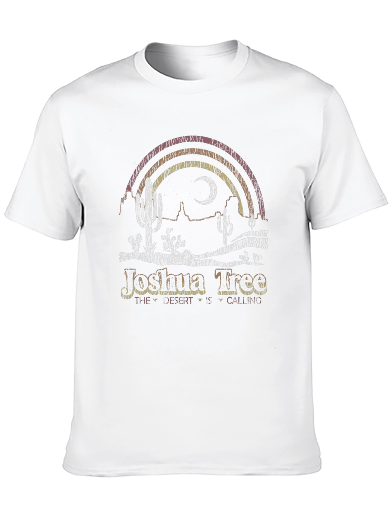 Joshua Tree Desert Calling Black T-Shirt