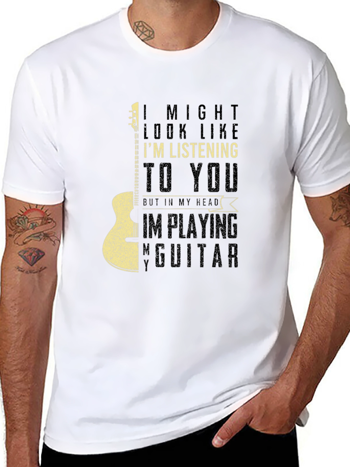 Guitar T-Shirt - Musician Humor Tee