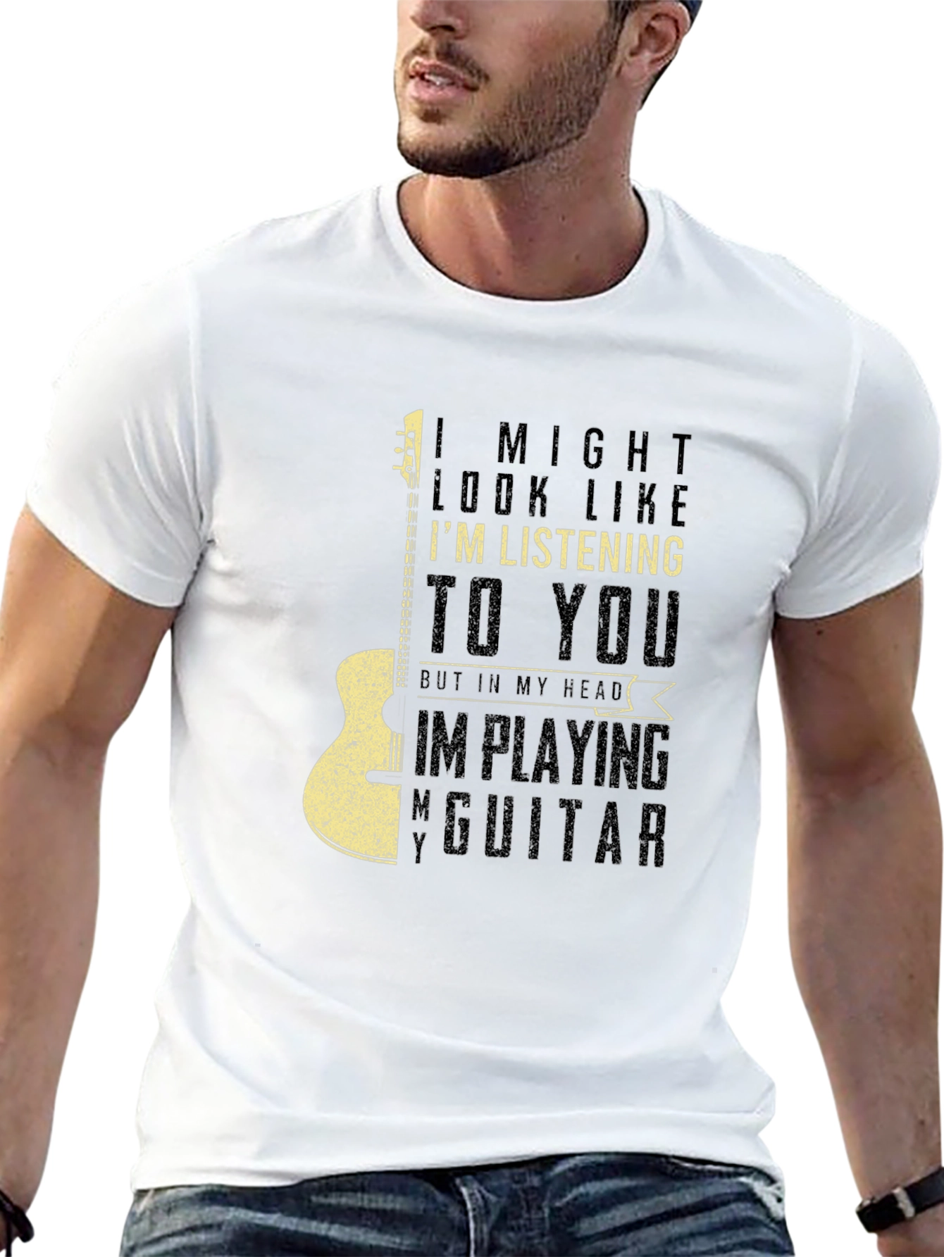 Guitar T-Shirt - Musician Humor Tee
