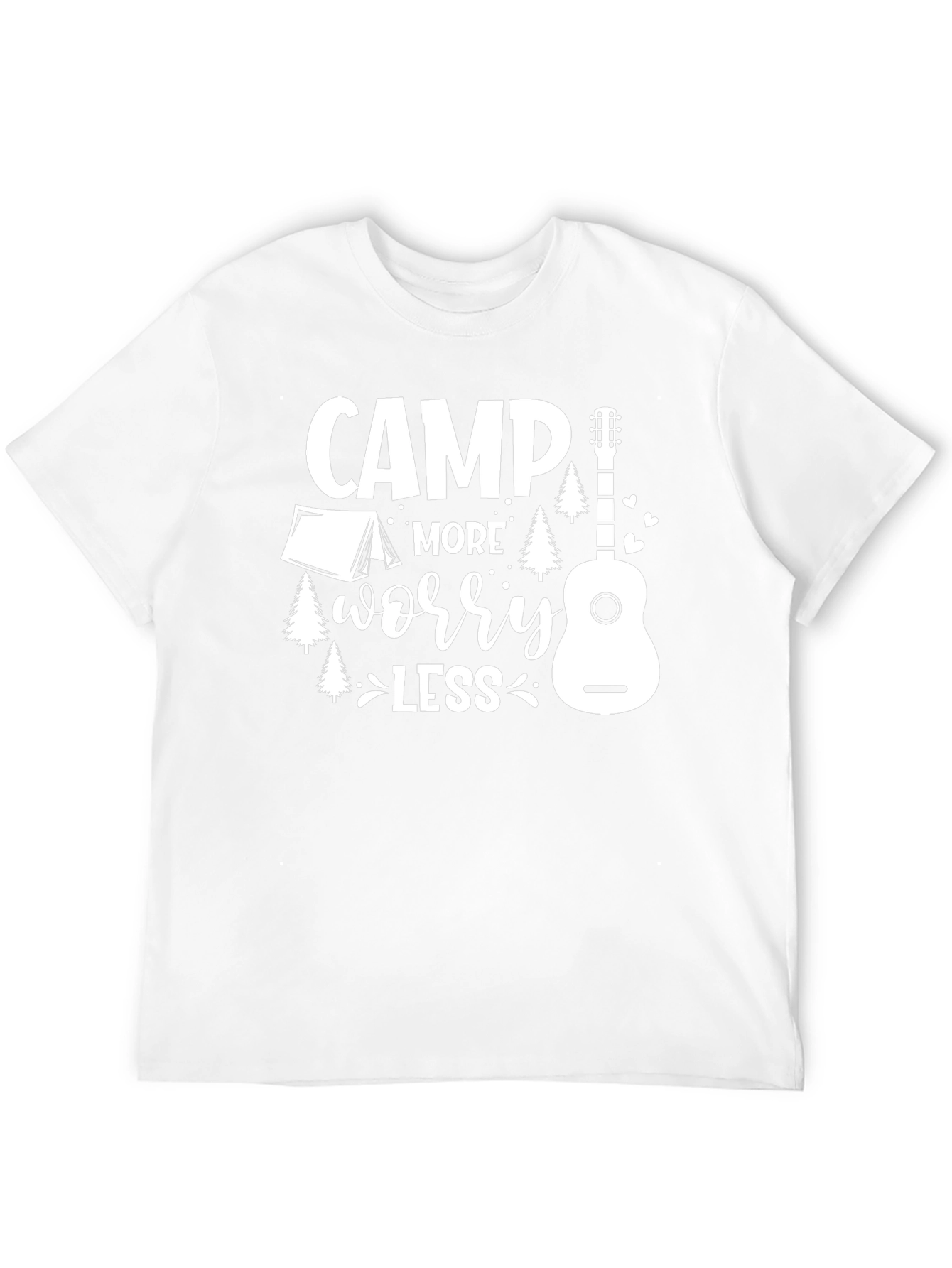 Camp More Worry Less Graphic Tee