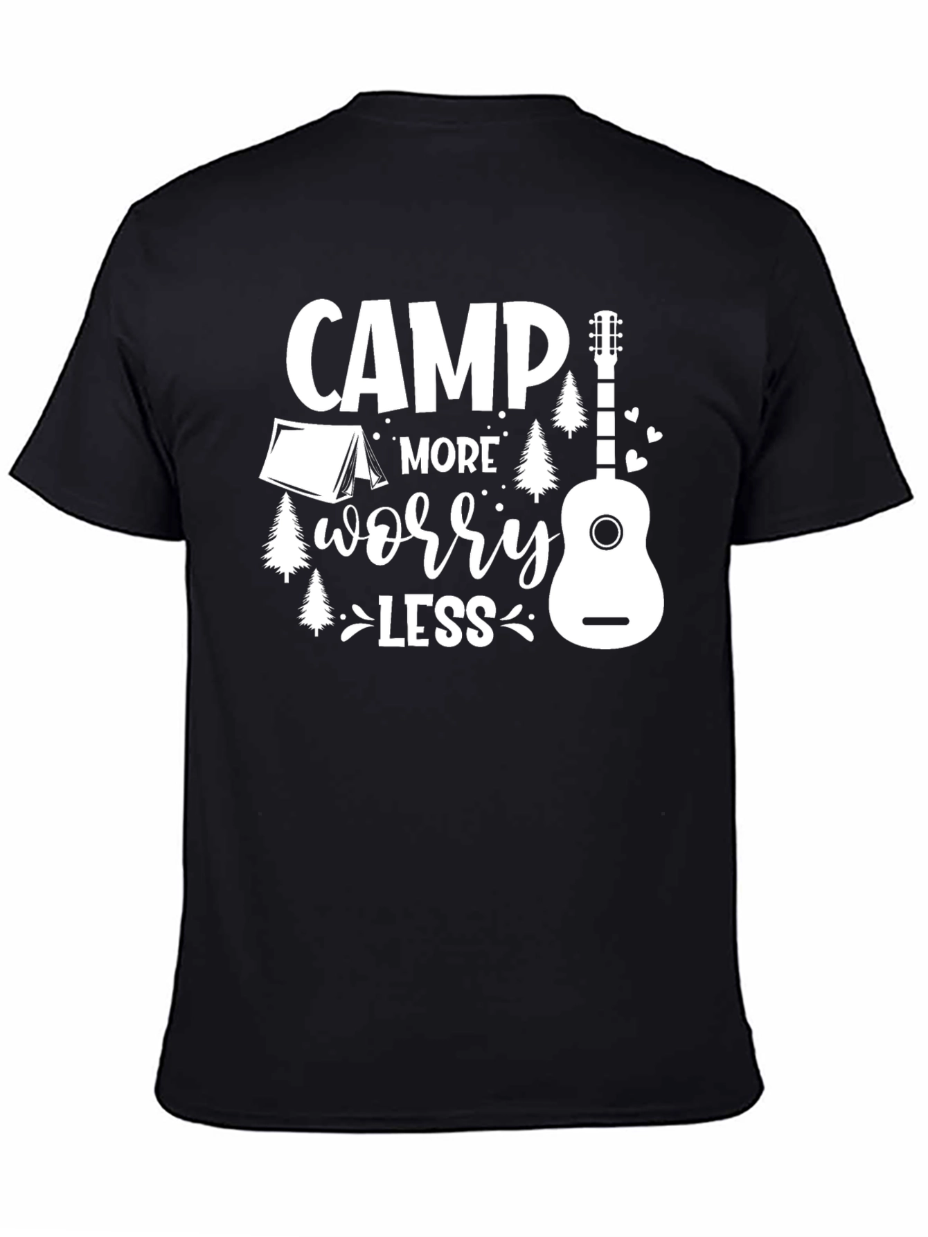 Camp More Worry Less Graphic Tee