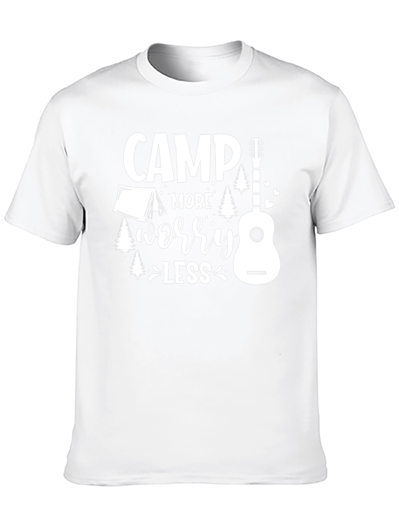 Camp More Worry Less Graphic Tee