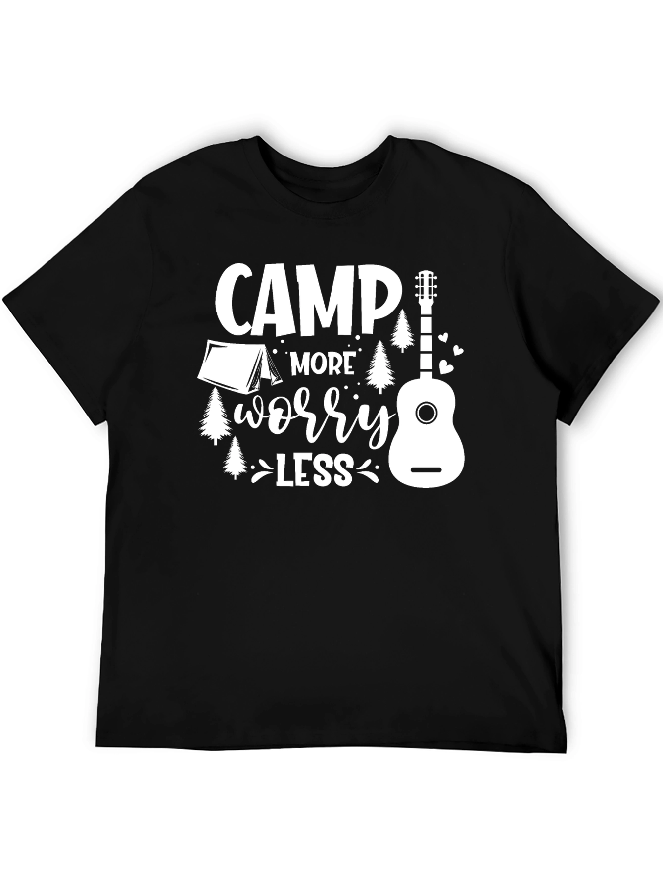 Camp More Worry Less Graphic Tee