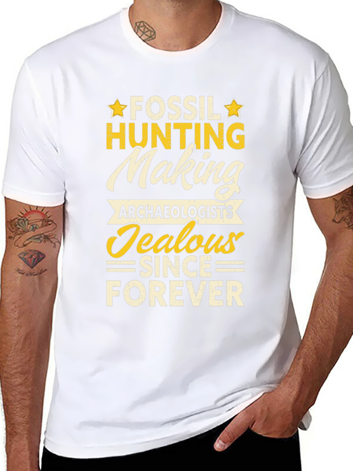 Fossil Hunting T-Shirt: Archaeologists Jealous Forever