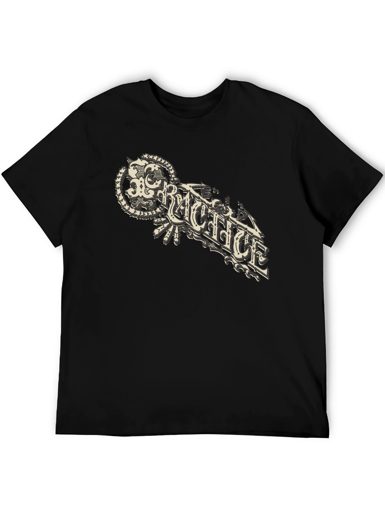 Practice Graphic Black T-Shirt