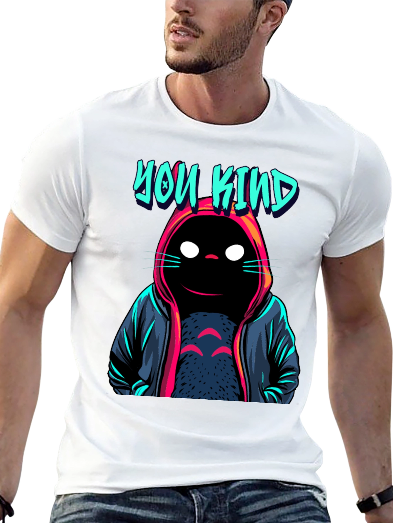 You Kind Cat Hoodie T-Shirt - Unique Design
