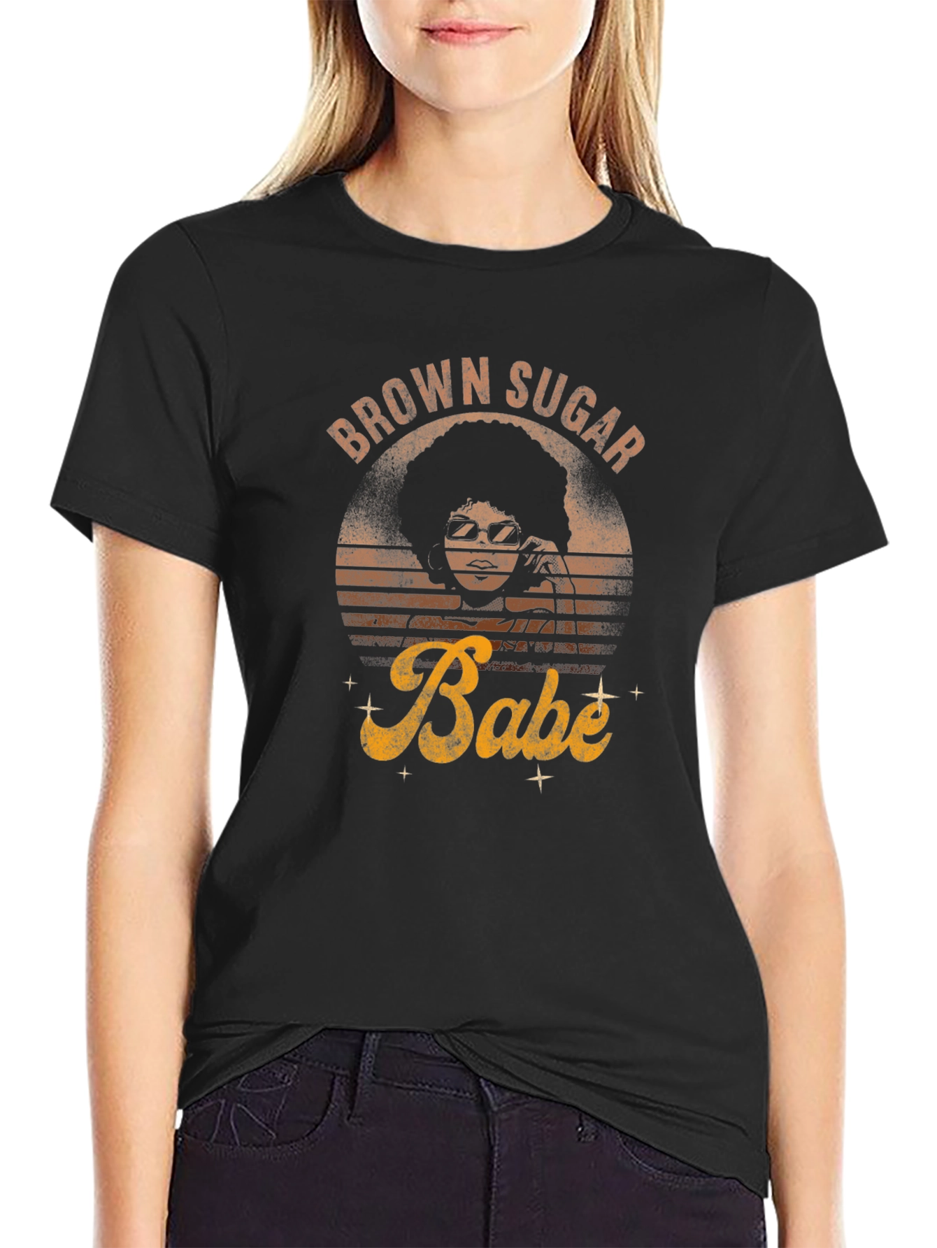 Brown Sugar Babe Graphic T-Shirt