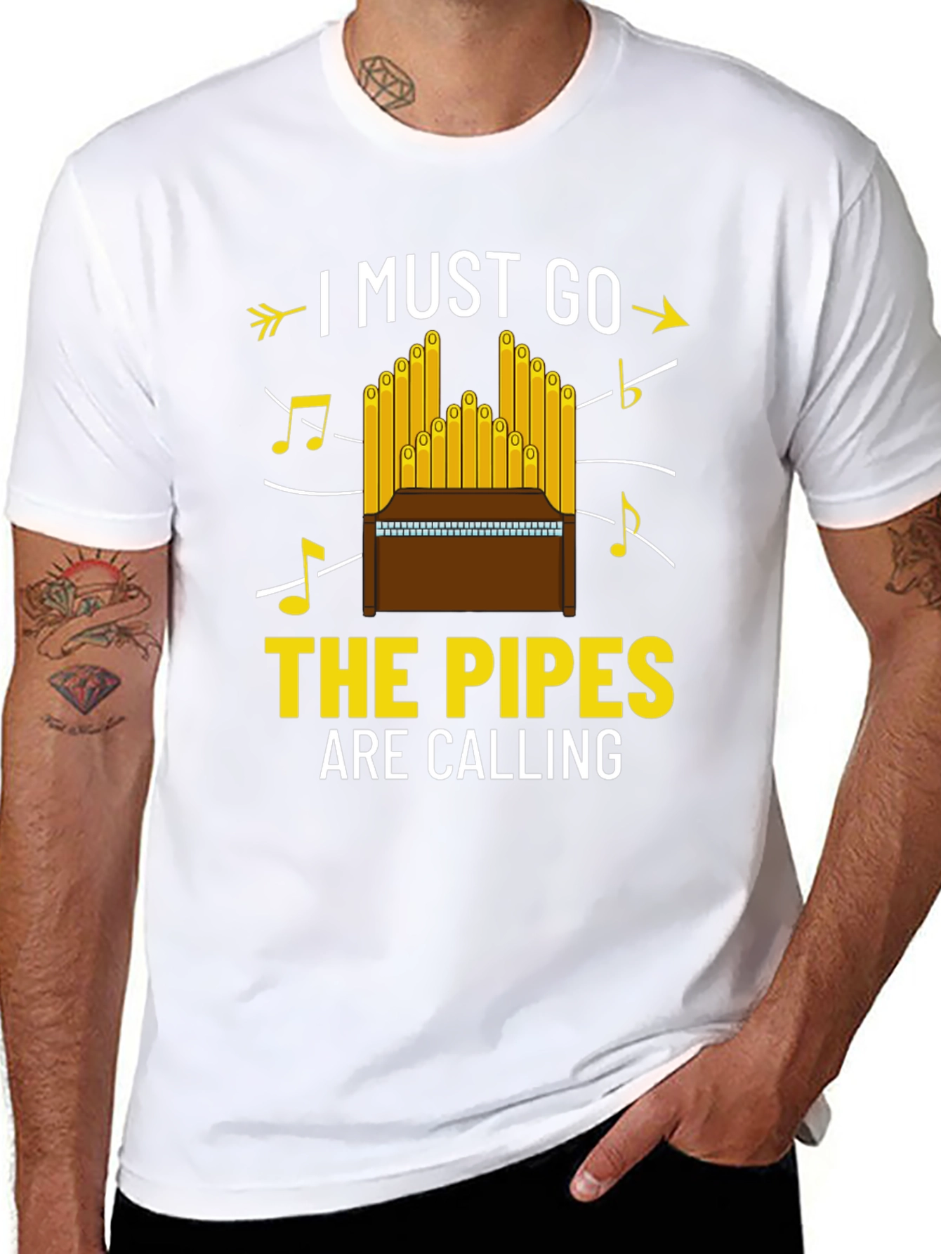 I Must Go The Pipes Are Calling T-Shirt