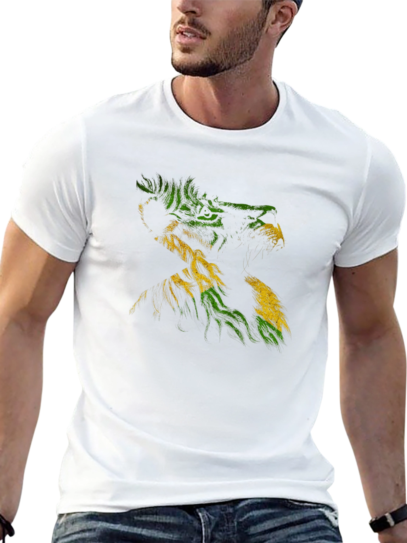 Rasta Lion Black T-Shirt