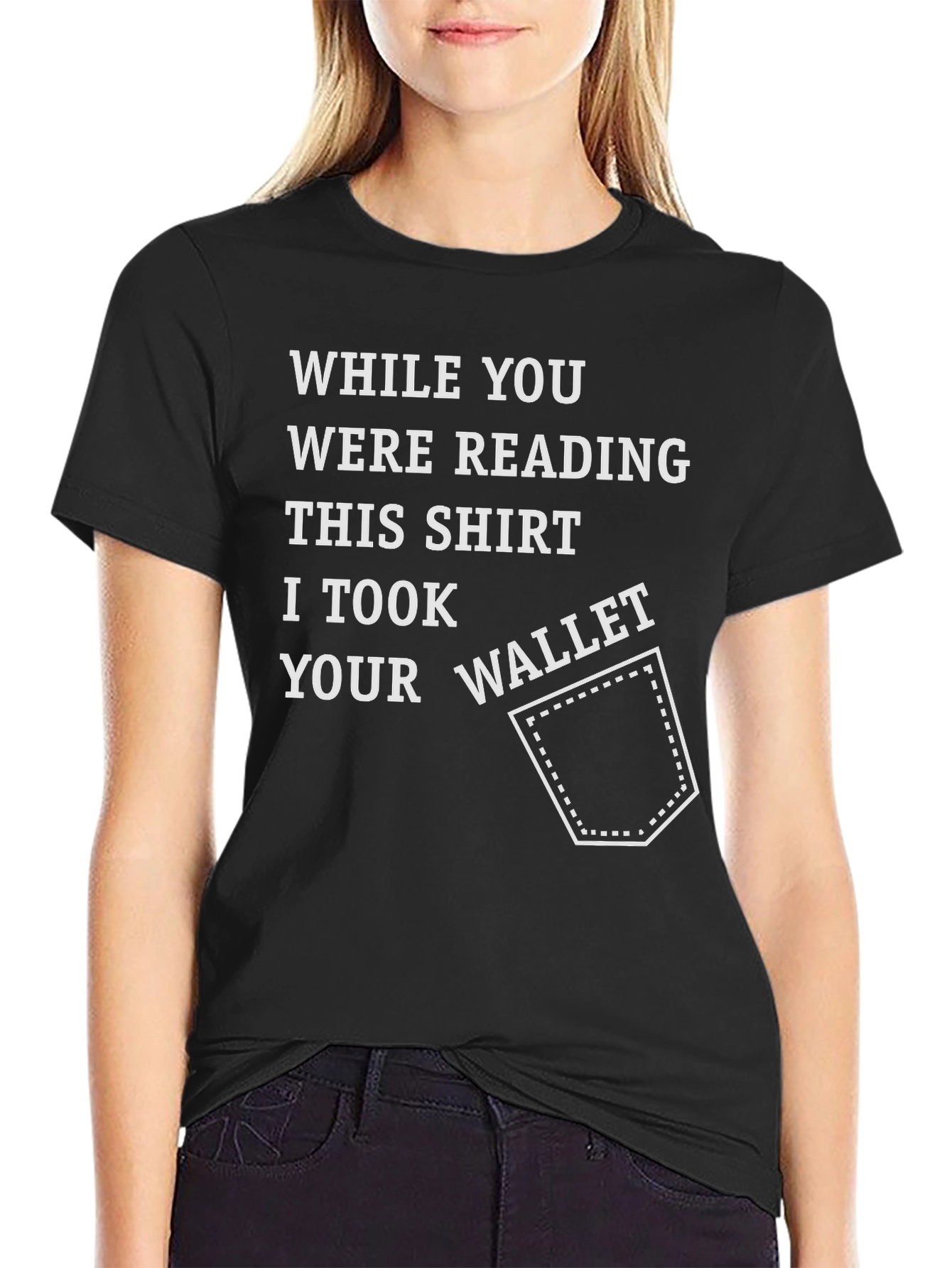 Funny Pickpocket T-Shirt - Read This!
