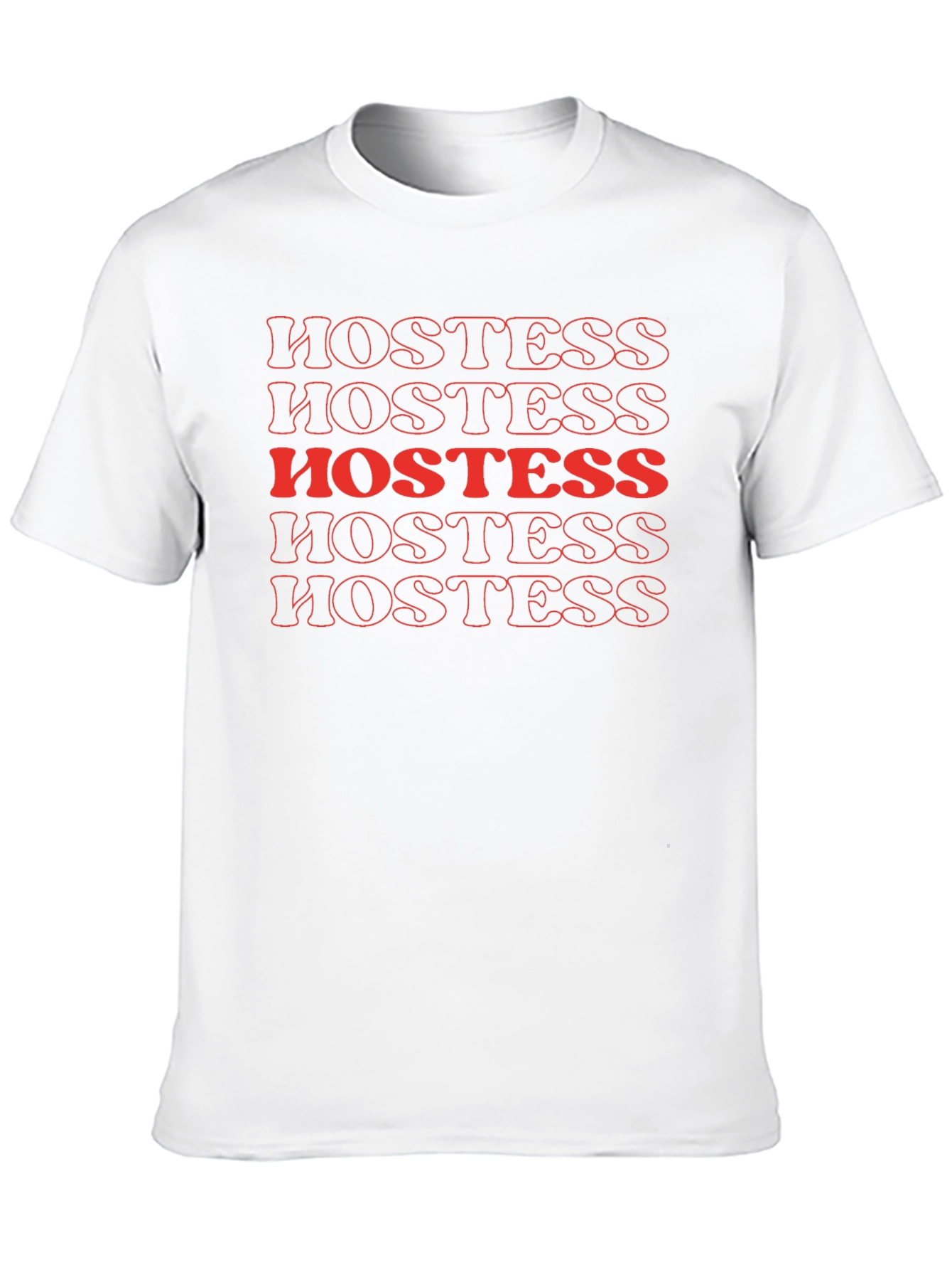 Hostess Retro Black T-Shirt