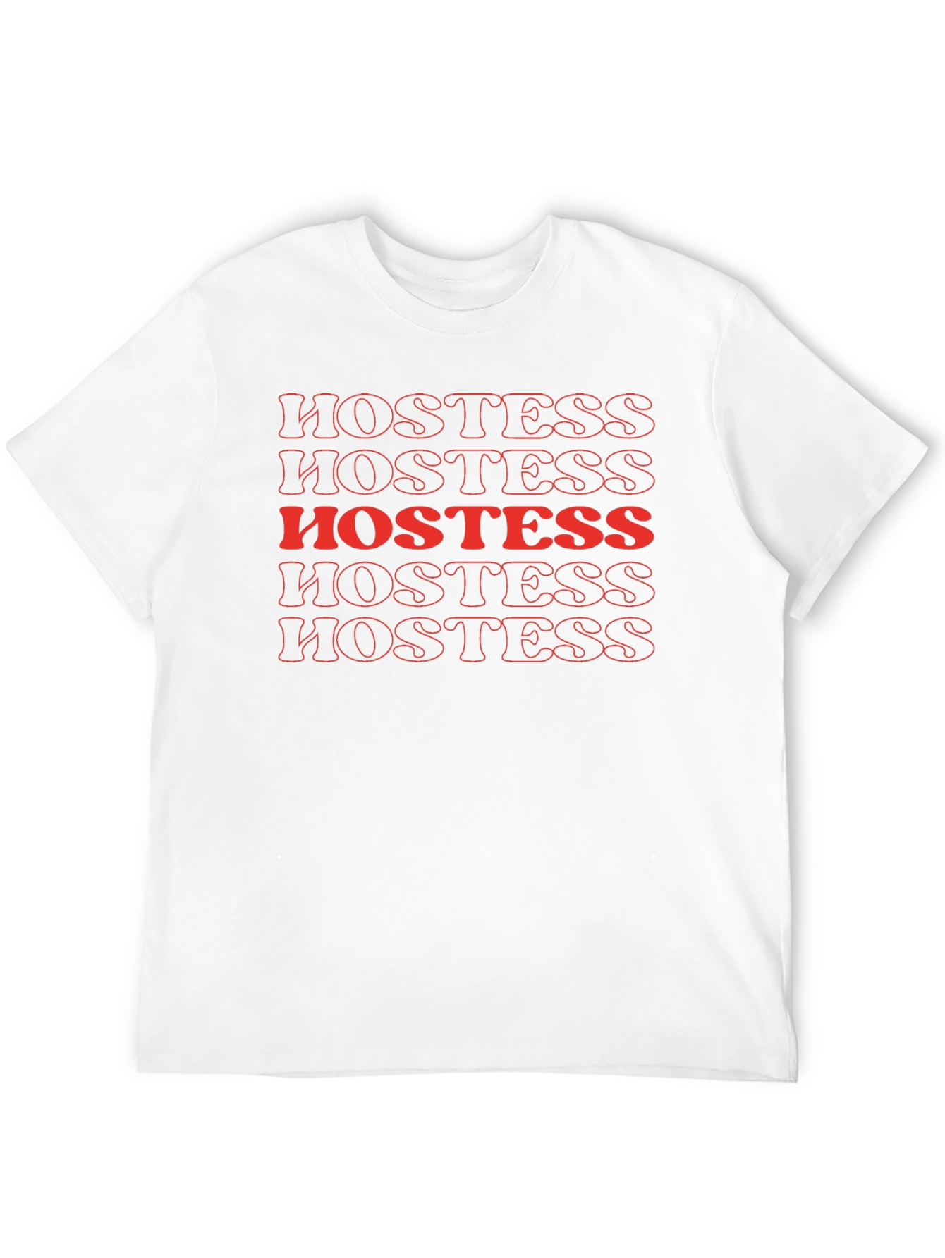Hostess Retro Black T-Shirt