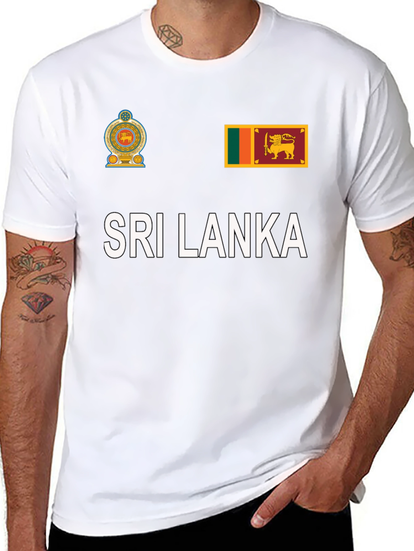 Sri Lanka T-Shirt - National Pride Apparel