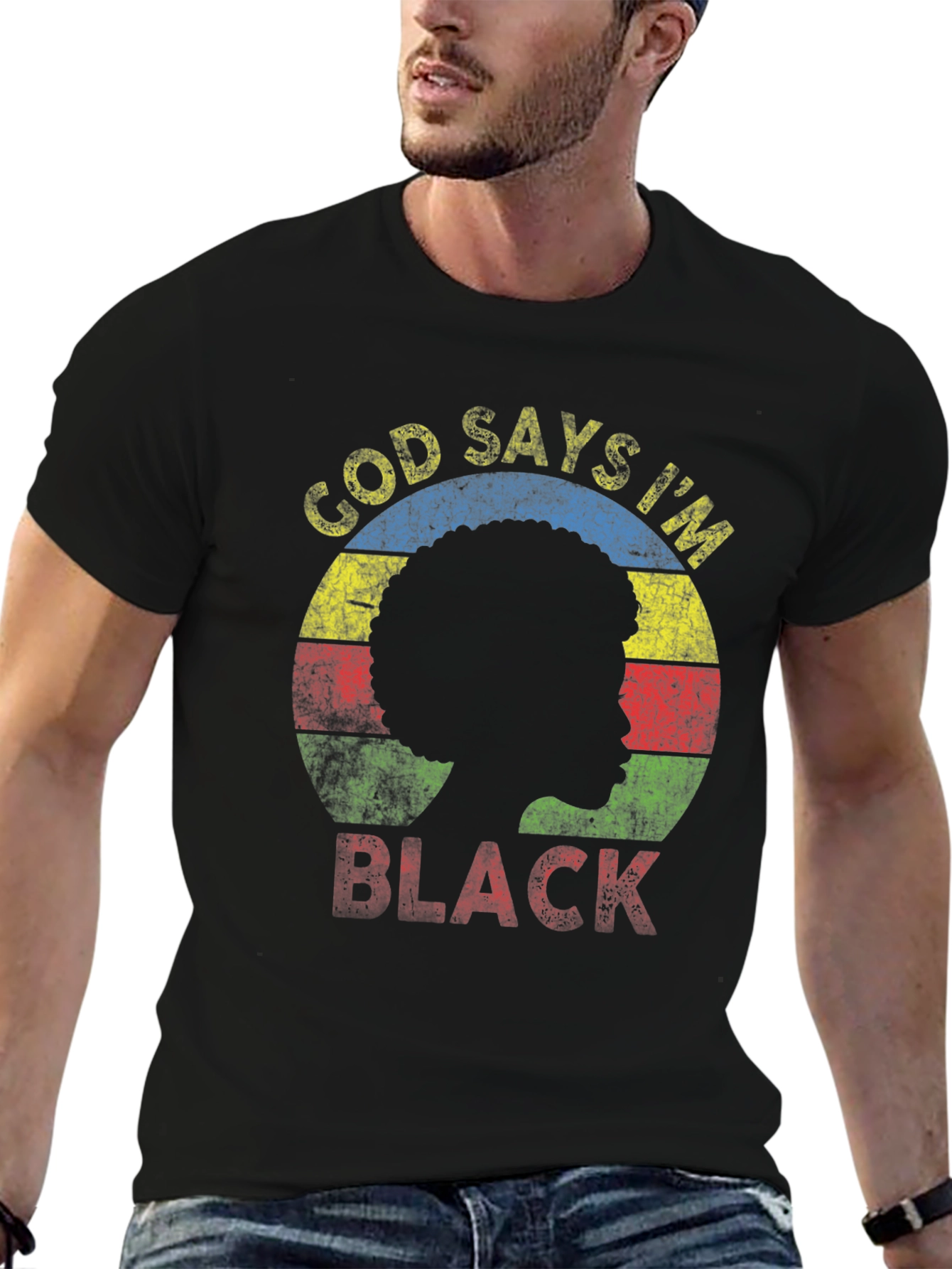 God Says Im Black T-Shirt