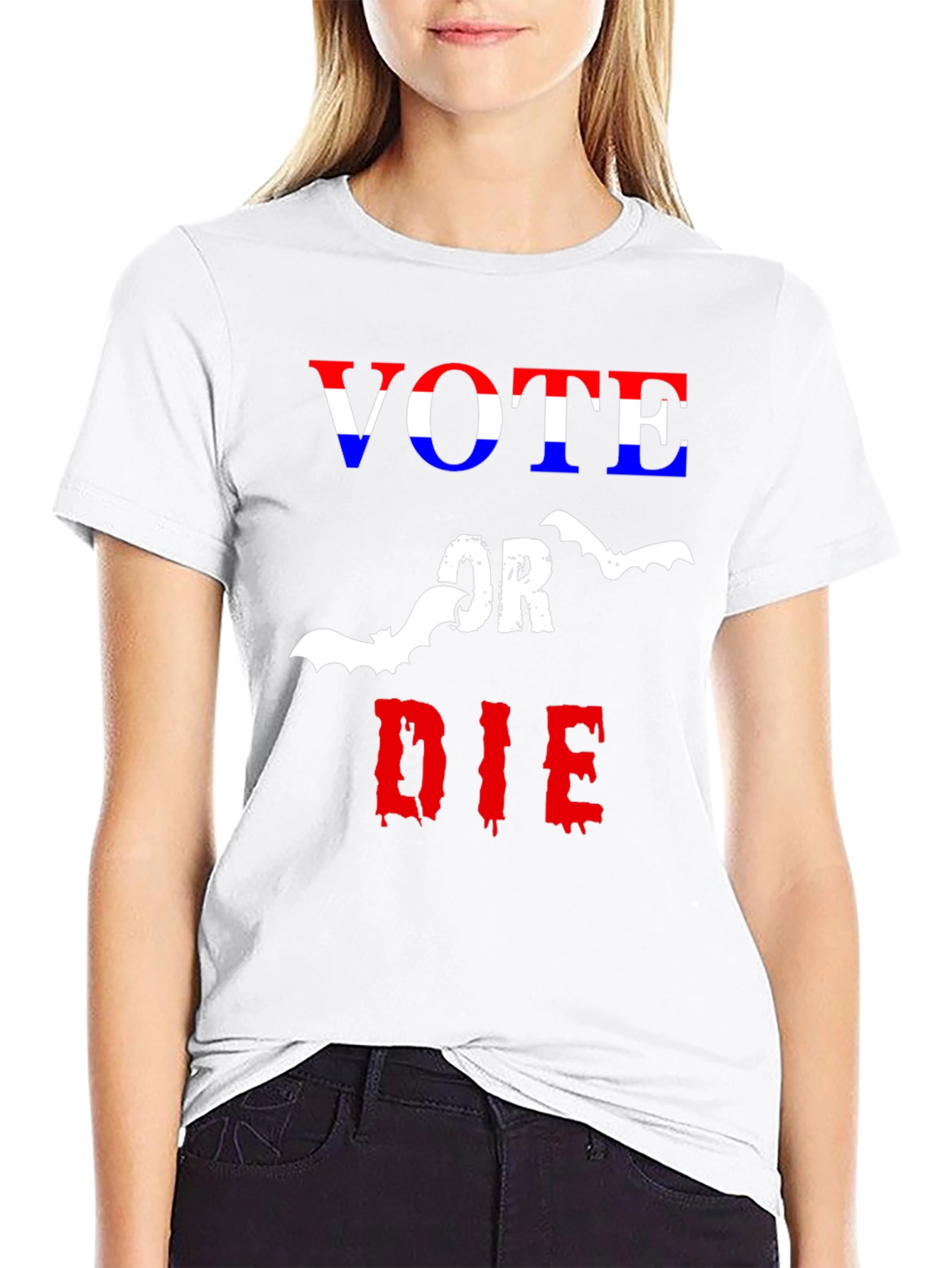 Vote or Die Halloween Graphic Tee