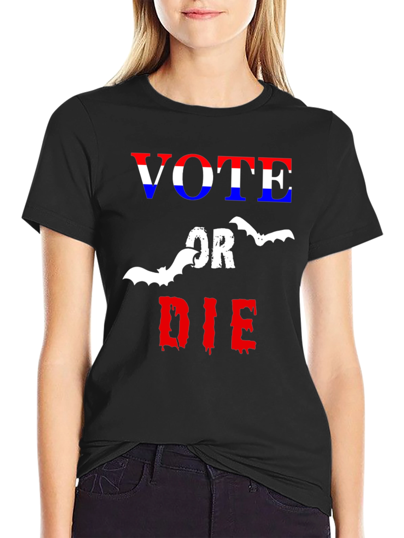 Vote or Die Halloween Graphic Tee
