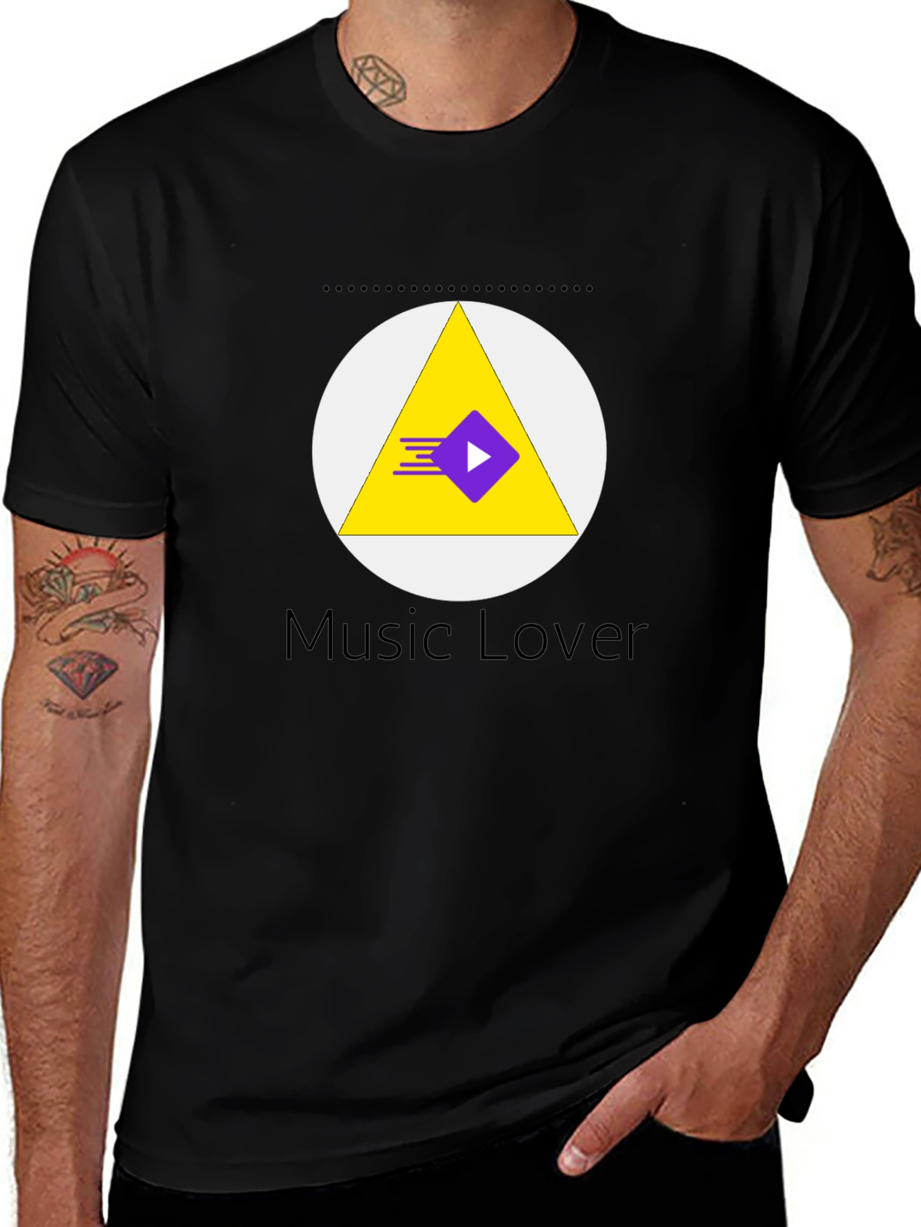 Music Lover T-Shirt - Stylish Graphic Tee