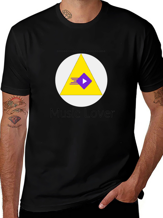 Music Lover T-Shirt - Stylish Graphic Tee